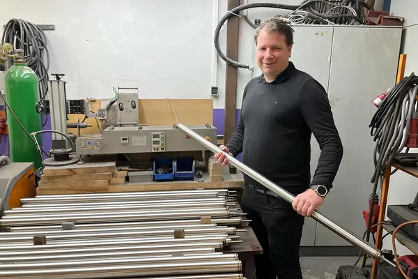 Kirner-Treppenbau - r2sm Orbitalschweißgerät